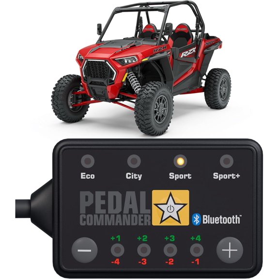 PEDAL COMMANDER for All Polaris RZR Models (2015 and Newer) Throttle Response Controller - Fits: Trail, RS1, XP, Turbo S, 570, 800, 900, Ranger, General - Performance Mod - PC151