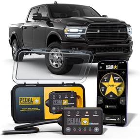 PEDAL COMMANDER for Ram 2500 3500 2019-2025 Truck Throttle Response Controller - 36 Drive 4-Mode, Truck Performance Upgrade, Throttle Controller to Help Reduce Accelerator Lag, Ram Accessories