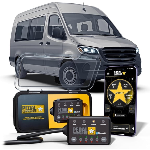 PEDAL COMMANDER Throttle Response Controller PC43 for Mercedes-Benz Sprinter Van 2007 and Newer