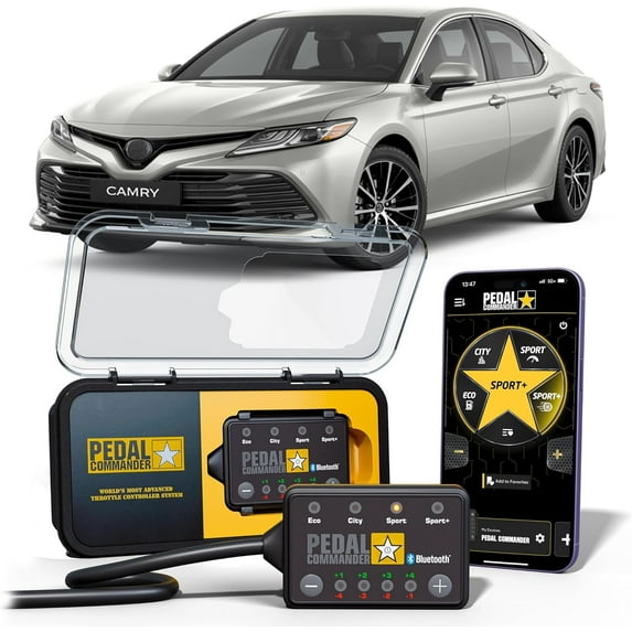 PEDAL COMMANDER for Toyota Camry 2012+ Throttle Response Controller - Fits: L, LE, SE, XLE, XSE, CE, DX, TRD Performance Parts & Accessories, Tuner - PC55