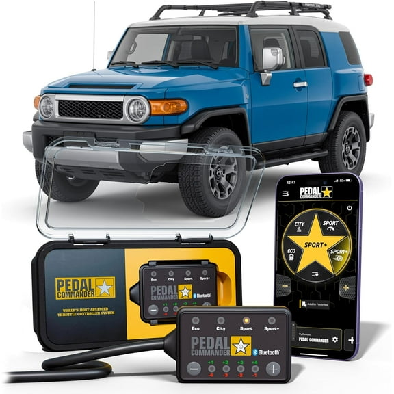 PEDAL COMMANDER for Toyota FJ Cruiser (2006-2018) Throttle Response Controller - Fits: Base, 4WD, 2WD, TRD (4.0L) Performance Parts & Accessories - PC38