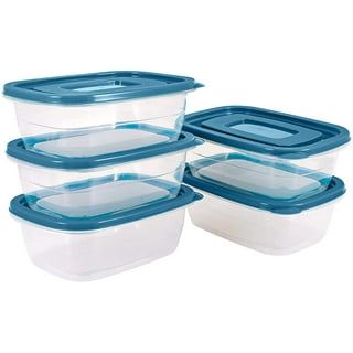 Gladware Freezerware Food Storage Containers, Large, Rectangle Food  Storage Containers for Everyday Use