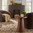 thumbnail image 1 of Better Homes & Gardens Ashby Pedestal End Table, Walnut Finish, 1 of 8