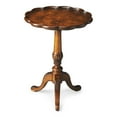 thumbnail image 1 of Butler Specialty Round Traditional Pedestal Table In Olive Ash Burl, 1 of 5