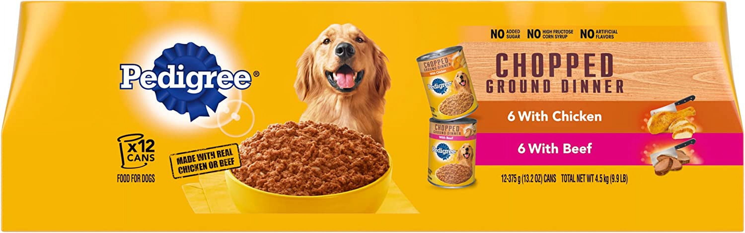 Walmart pedigree hotsell canned dog food