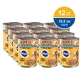thumbnail image 1 of (12 CT) PEDIGREE CHOPPED GROUND DINNER Chicken & Rice Dinner Wet Dog Food for Adult Dog, 13.2 oz. Cans, 1 of 6