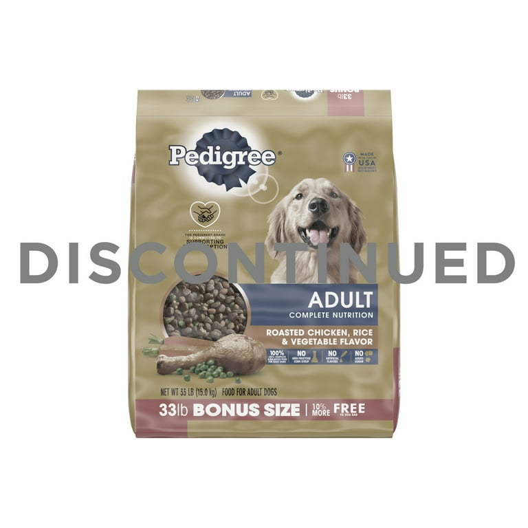 Pedigree complete nutrition adult dry dog food roasted chicken hot sale