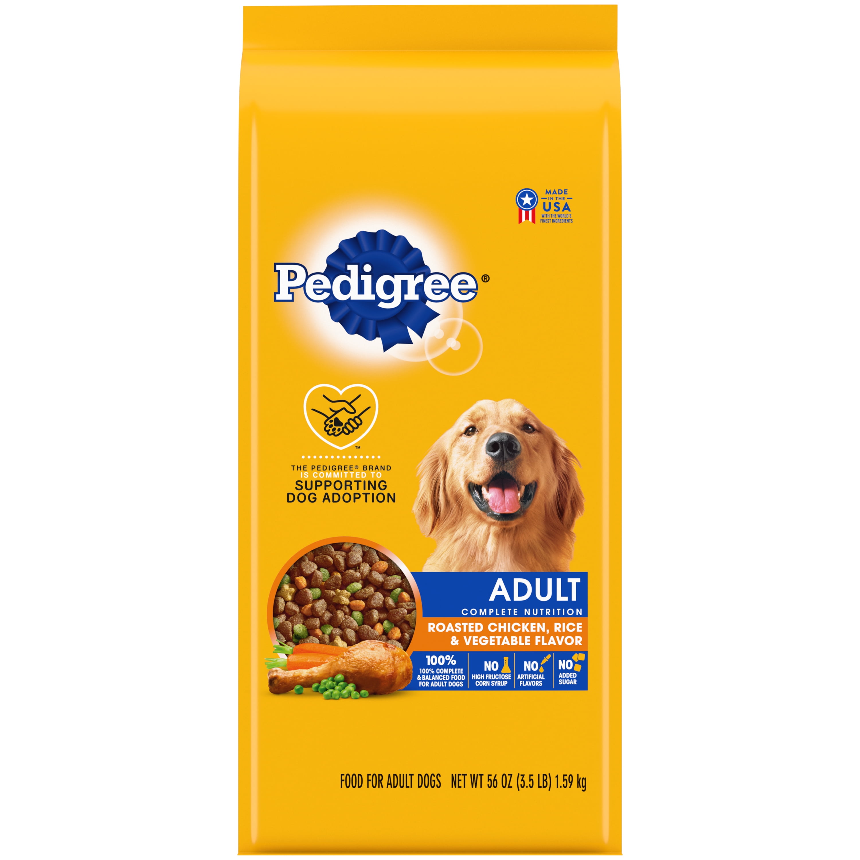 PEDIGREE Complete Nutrition Adult Dry Dog Food Roasted Chicken, Rice & Vegetable Flavor Dog
