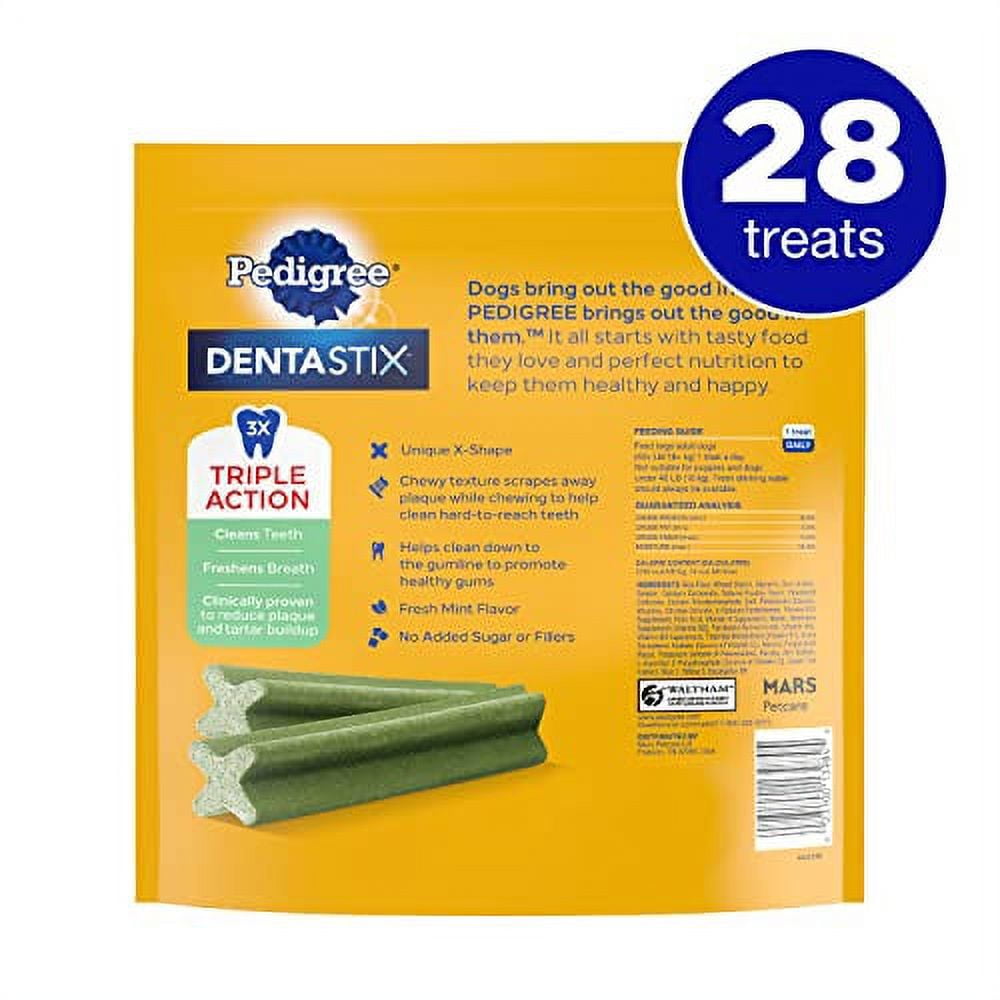 Pedigree dentastix cheap walmart