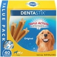 PEDIGREE DENTASTIX Large Dental Dog Treats Original, 2.08 lb. Value