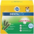 thumbnail image 1 of PEDIGREE DENTASTIX Toy/Small Dental Dog Treats Fresh, 1.6 lb. Value Pack (102 Treats), 1 of 9