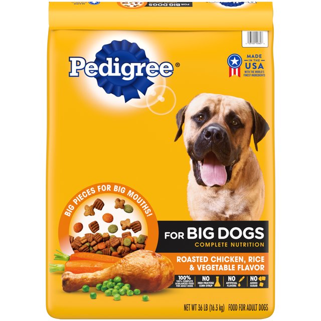 PEDIGREE For Big Dogs Adult Complete Nutrition Large Breed Dry Dog Food
