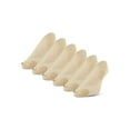 thumbnail image 1 of PEDS Women's Cushioned Extreme Low Cut Peep Toe Liner Socks, 6 Pairs, 1 of 5