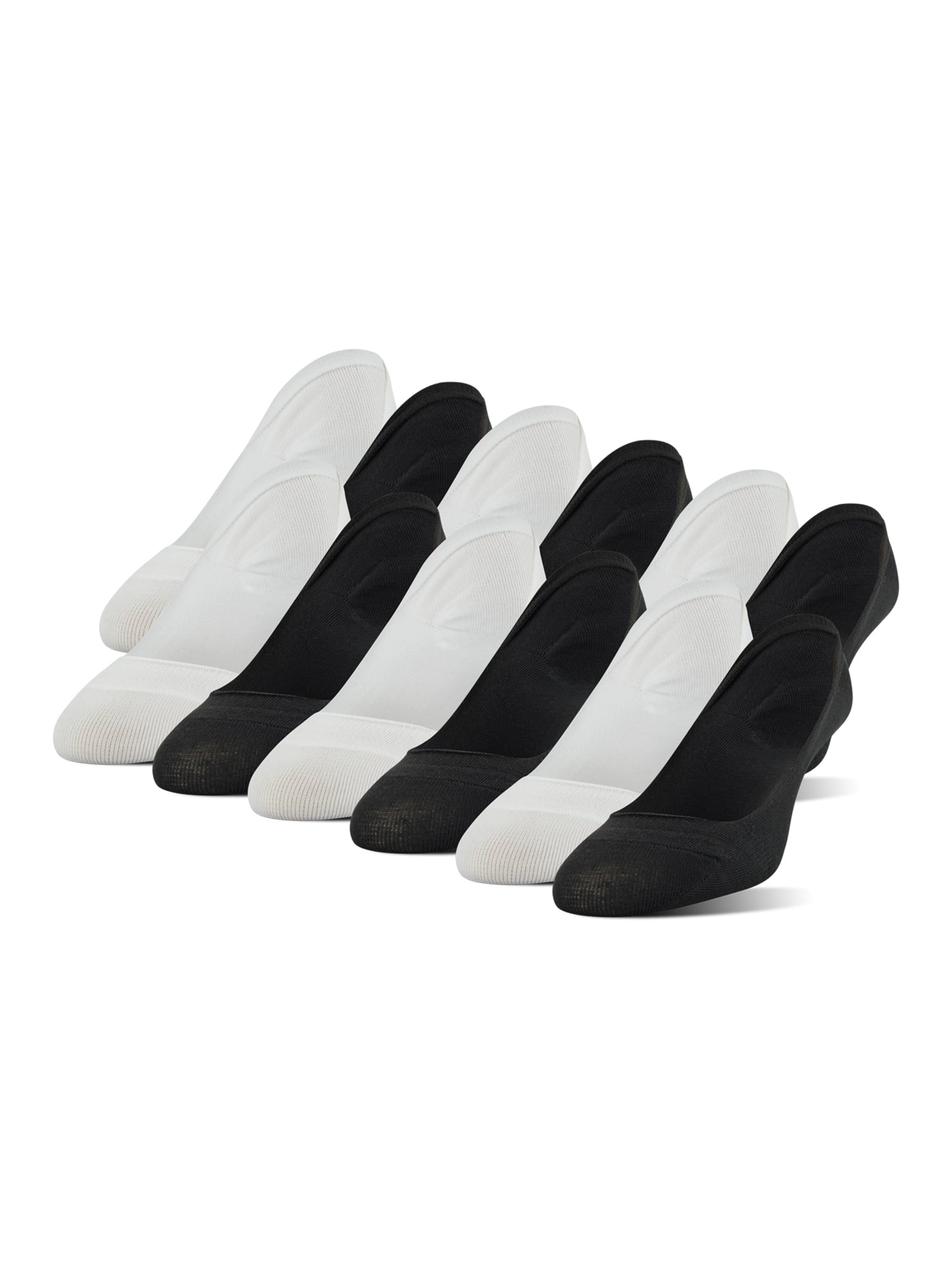 No Show Socks For Women – Low Cut Invisible Liner Socks With Non-Slip Silicone Grips (3 Sizes)