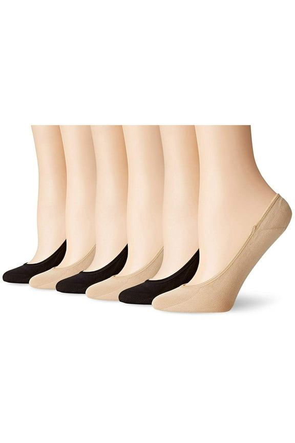 Women's Ultra Low Microfiber Liner with Gel Tab (6 &, MultiColor, Size 5.0