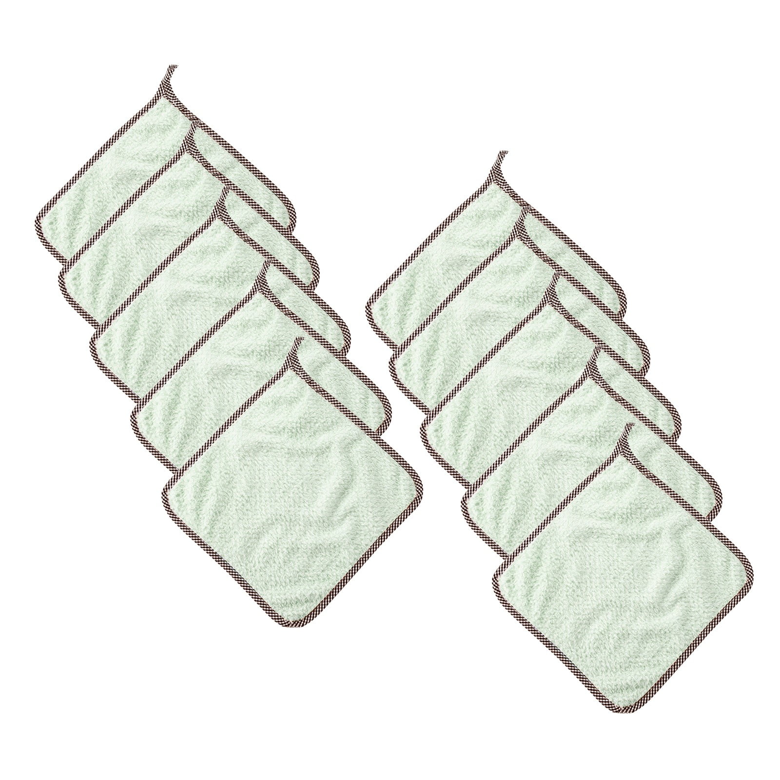 PEEIUO 10pc Nonstick Oil Hand Towel Rags Can Be Hung Rags Kitchen Rags Lazy Rags Wipes