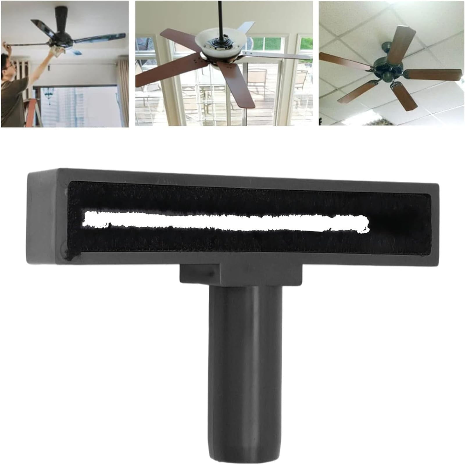 PEEIUO Creative Fan Dusting Brush Ceiling Fan Cleaning Vacuum