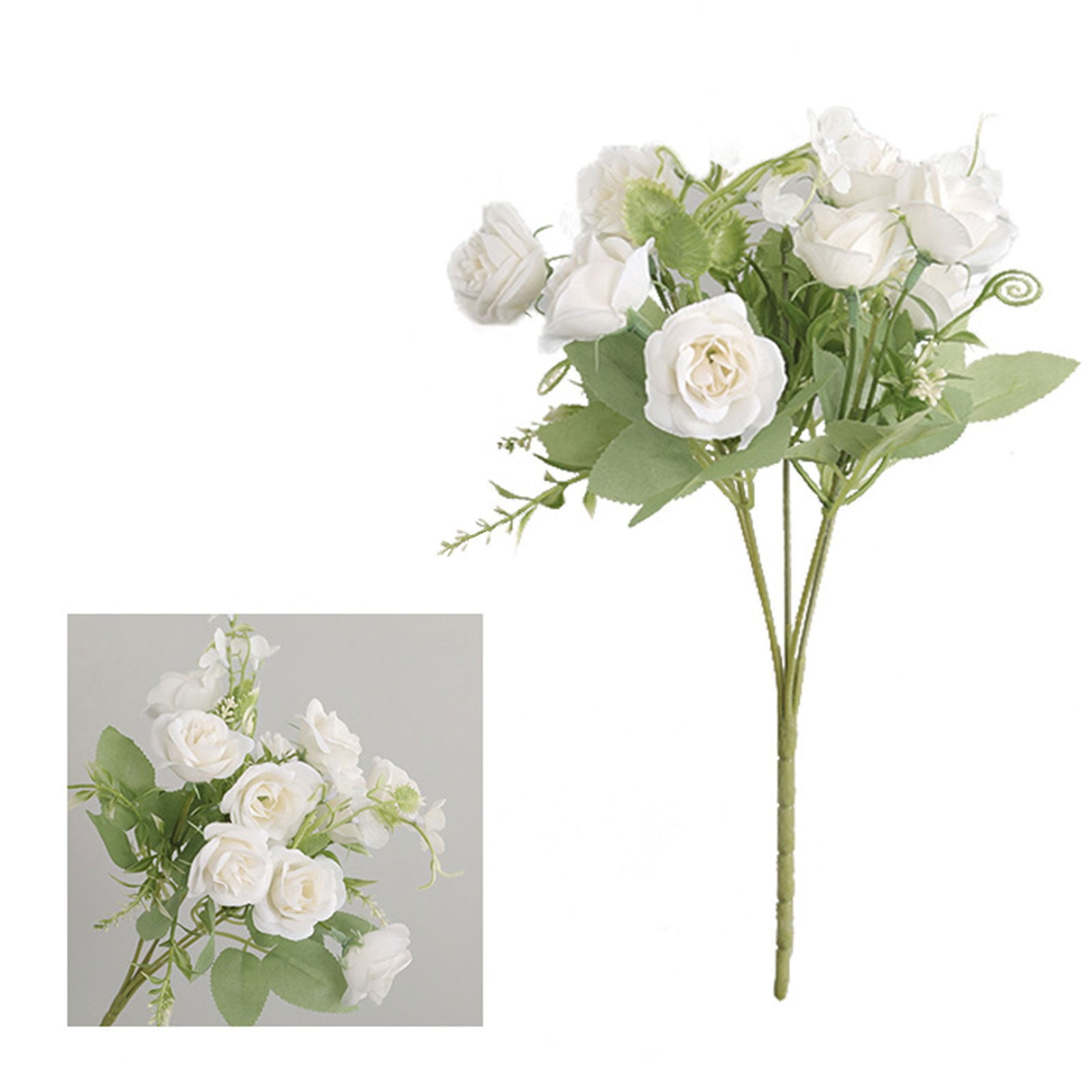 PEEIUO Home Desktop Decoration Simulation Rose Bouquet Wedding Road