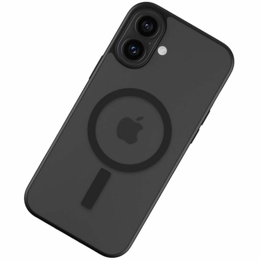 PEEL Bumper iPhone 16 Plus Case - Black - For Apple iPhone 16 Plus Smartphone - Black - Drop Resistant, Ding Resistant, Scratch Resistant - Polymer - Wireless Charging Compatible