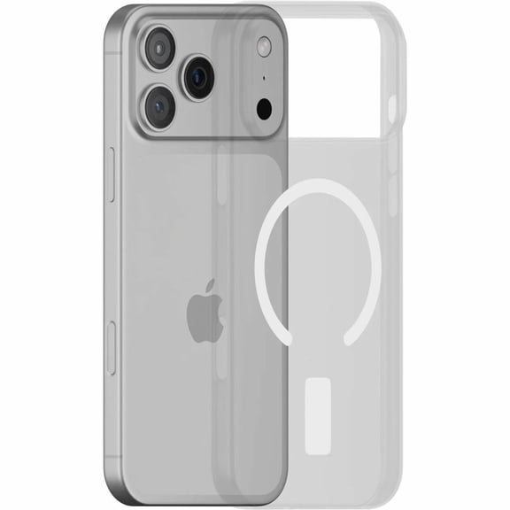 PEEL Magnetic Case for iPhone 17 Pro, MagSafe-Compatible 0.07 in Thin Protective Cover with Embedded Magnets, Clear