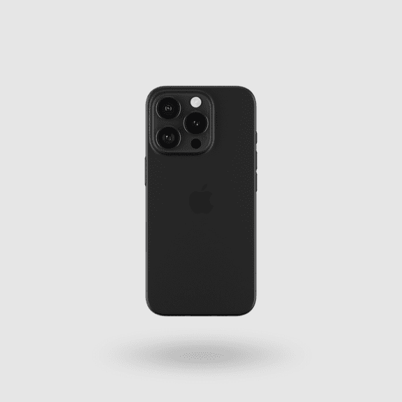 PEEL Super Thin iPhone 16 Pro Case, Black