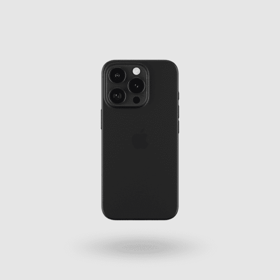 PEEL Super Thin iPhone 16 Pro Case, Black