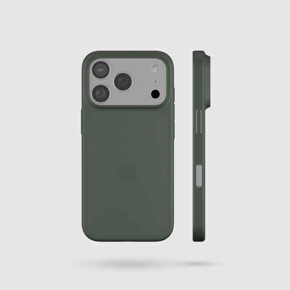 PEEL Super Thin iPhone 17 Pro Case, Midnight Green