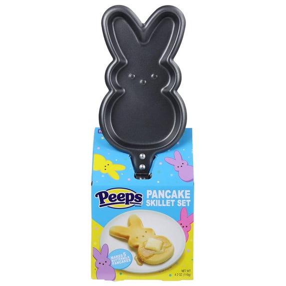 PEEPS® Bunny Rainbow Sprinkle Pancake Skillet Gift Set, 4.2 oz