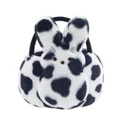 PEEPS  Bunny Spotted Cow Print Plush Easter Basket