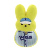 PEEPS  12-Inch Dress-Up Bunny Plush Toy   Yellow Baseball Player