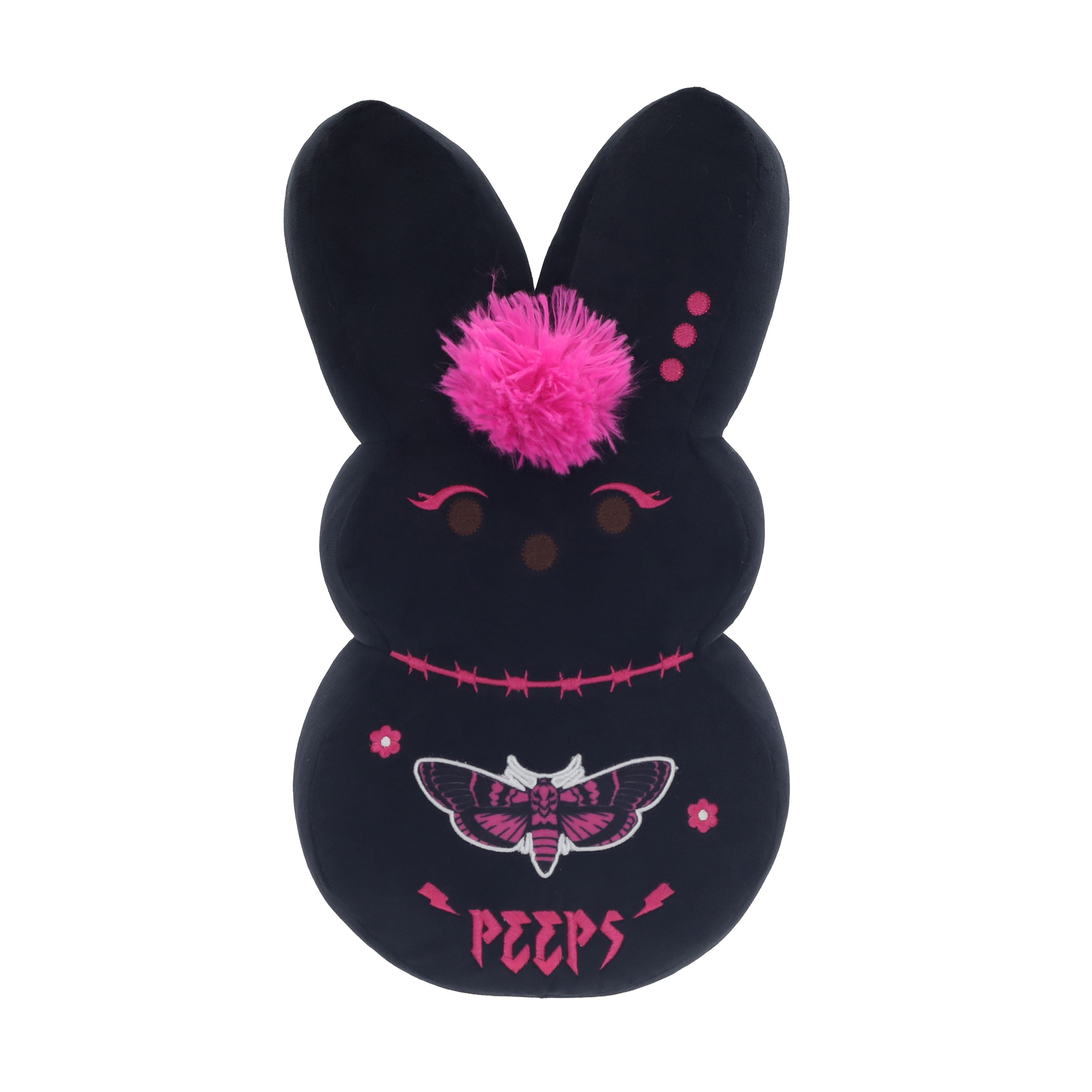 PEEPS® Bunny 15-Inch Black Emo Plush Toy for Easter