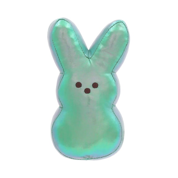 PEEPS Bunny Plush for Easter in Iridescent Green
