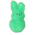 thumbnail image 1 of PEEPS Large Pink Peep Plush Bunny Stuffed Animal - Easter Edition - Green 22 inch, 1 of 3