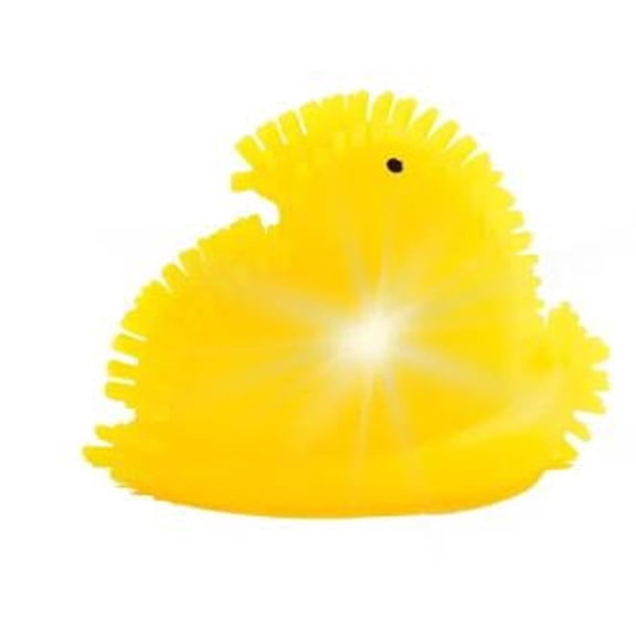 PEEPS Light Up Squishy Puffer Chick, Yellow, 1 Count