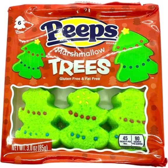 PEEPS Marshmallow Trees 2 x 6 Ct