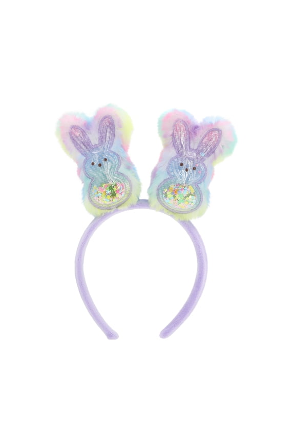 Colorful PEEPS Bunny Plush Headband for Easter