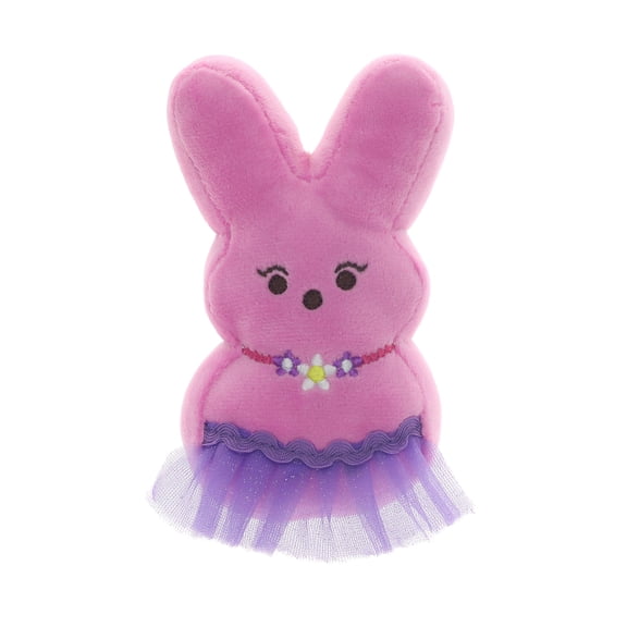 PEEPS 6-Inch Pink Bunny Marshmallow-Scented Plush Toy Princess