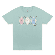 トップス houseonthehill L/S Tee (Argyle) Men's Heavy Cotton Argyle Print T-Shirt - T-shirts - New In 2026