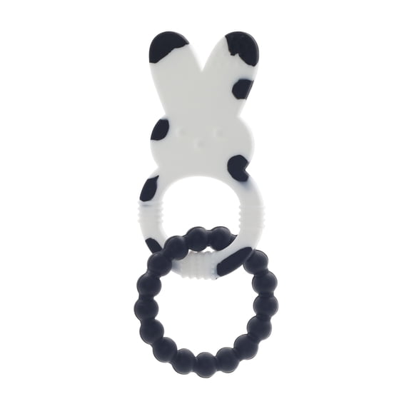 PEEPS Silicone Baby Teether Spotted Cow