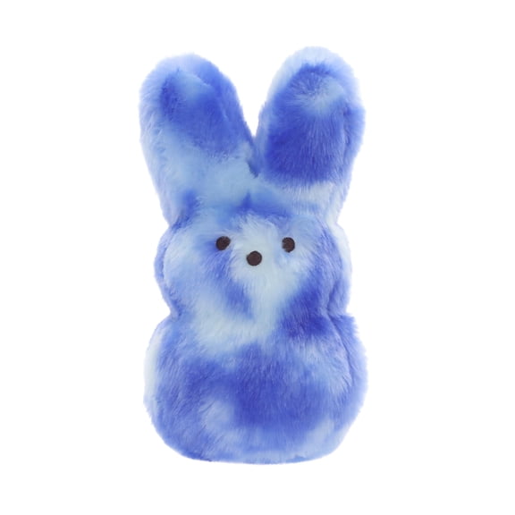 PEEPS Blue Tie-Dye Bunny 9-Inch Plush Toy