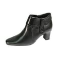 thumbnail image 1 of PEERAGE Blair Women Wide Width Fur Lined Leather Dress Ankle Boots, 1 of 1