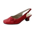 thumbnail image 1 of PEERAGE Cheryl 2 Women's Wide Width Slingback Leather Dress Shoes RED 9, 1 of 6