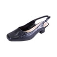 thumbnail image 1 of PEERAGE Cheryl Women Extra Wide Width Dress Slingback BLACK 8.5, 1 of 6