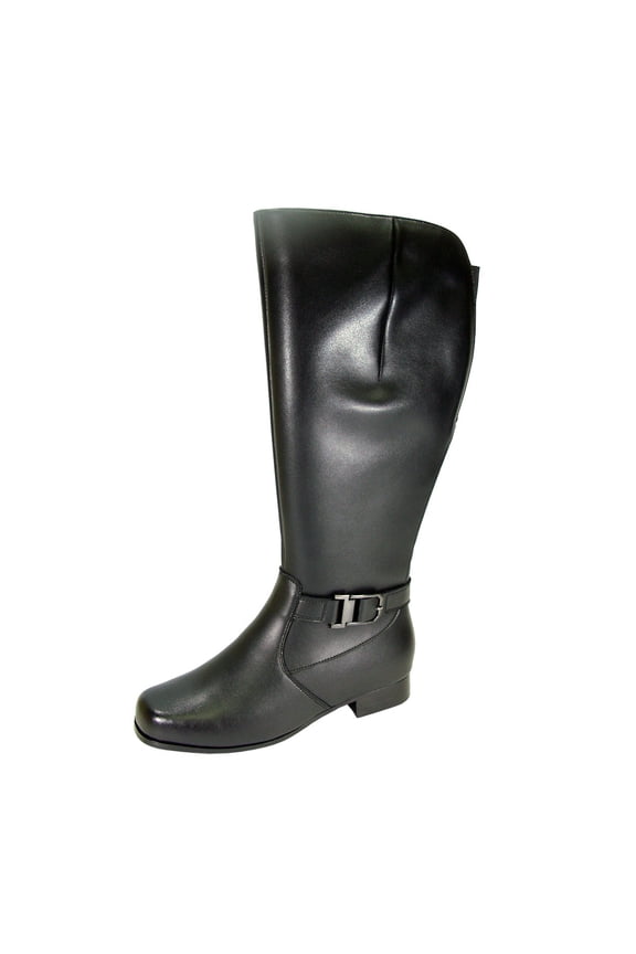 PEERAGE Hayden Women's Wide Width Knee High Leather Boots