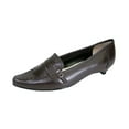 thumbnail image 1 of PEERAGE Kim Women Extra Wide Width Pumps with Kitten Heels BROWN 5, 1 of 6