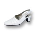 thumbnail image 1 of PEERAGE Susie Women's Wide Width Leather Slingback Pumps, 1 of 7
