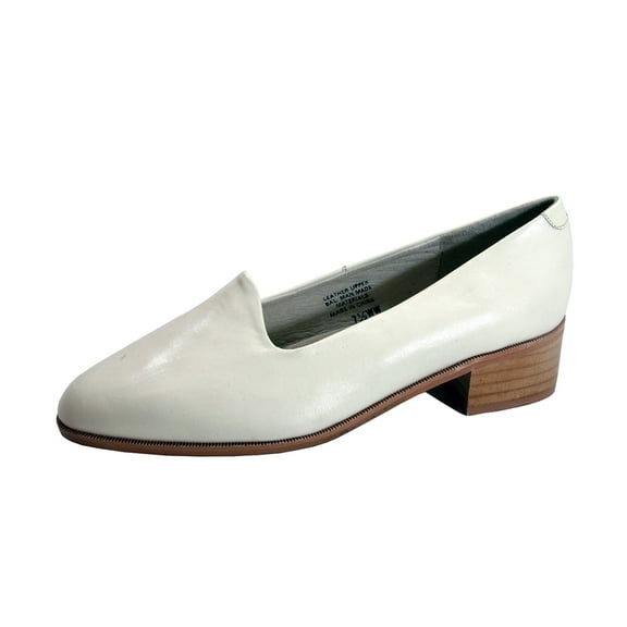 PEERAGE Tia Women's Wide Width Casual Leather Shoes BEIGE 7