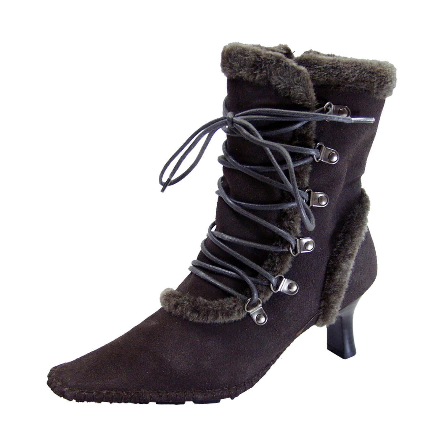 PEERAGE Viola Women's Wide Width Dress Heeled Boots with Zipper ...