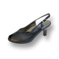 thumbnail image 1 of PEERAGE Zara Women's Wide Width Leather Slingback Pumps, 1 of 11