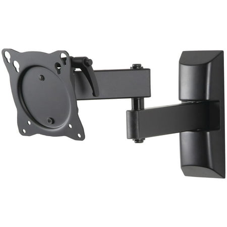 Peerless-AV - Full-Motion TV Wall Mount for Most 10" - 29" Flat-Panel TVs - Extends 12.7" - Black